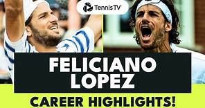 Feliciano Lopez: Brilliant Shots & Best Moments From 26-Year Playing Career!