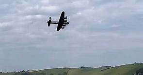 Lancaster Bomber Flypast Dartmouth Platinum Jubilee 3rd June 2022