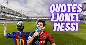 Frases sabias de Lionel Messi -frases motivacionales - Quote lionel Messi MOTIVACIONALES DESTACADOS