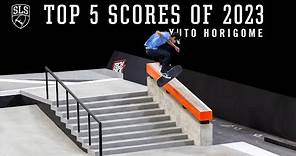 Yuto Horigome's Top 5 SLS Scores of 2023