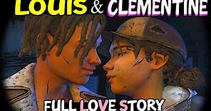 Louis & Clementine (FULL LOVE STORY) The Walking Dead The Final Season All Episodes - Louis Romance