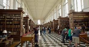 Trinity College Library | Cambridge walking tour 2023 4K