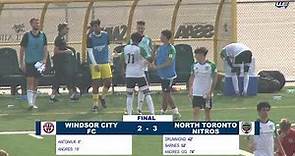 Windsor FC Soccer VS North Toronto Nitro's