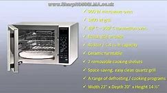 Sharp R959SLMA 40 litre 900 watt Digital Combination Microwave Oven with Quartz Grill