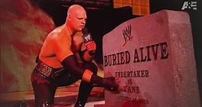 Undertaker and Kane recall their harrowing Buried Alive Match: A&E WWE Rivals: Undertaker vs. Kane