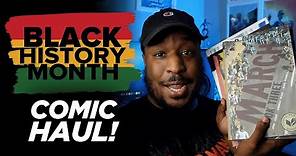 My Black History Month COMIC HAUL! (Part 1) | Static, TRIBE and More!