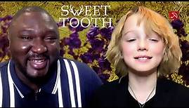 Nonso Anozie & Christian Convery SWEET TOOTH interview | Netflix