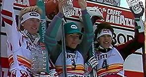 Mateja Svet wins slalom (Kranjska Gora 1988)