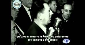 Discurso de Perón el 17 de octubre de 1945 - 'HD'