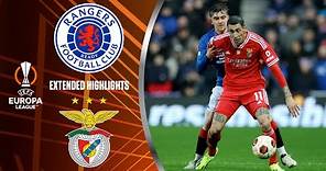 Rangers vs. Benfica: Extended Highlights | UEL Round of 16 2nd Leg | CBS Sports Golazo