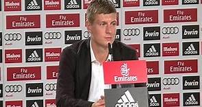 Kroos llega al Real Madrid "para ganar títulos"