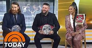 Sami Zayn, Kevin Owens, Bianca Belair on ‘WrestleMania 39’ wins