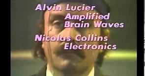 Alvin Lucier 'Music For Solo Performer' 1965