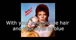 Sorrow | David Bowie + Lyrics