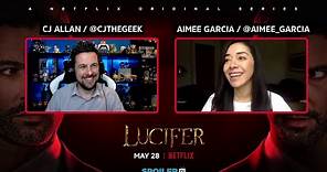 Aimee Garcia Interview Lucifer Season 5B