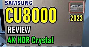 Samsung CU8000 Crystal UHD con Panel VA: Unboxing y Review Completa / Smart TV 4K Tizen