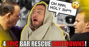 Bartender Reacts To The Top 4 EPIC SHUTDOWNS On Bar Rescue