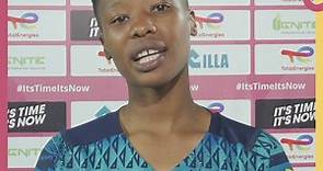 Melinda Kgadiete Interview after the Match