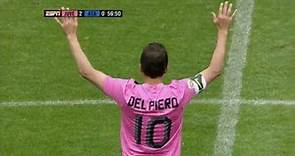 Del Piero Goal & Farewell vs. Atalanta (HD)