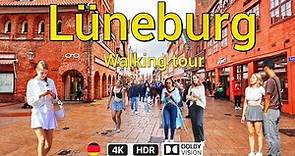 lüneburg a beautiful city in Germany walking tour 4k HDR