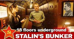 STALIN's BUNKER in Moscow. Сlassified object in the USSR. Virtual tour to the Museum of cold war.