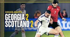 Georgia 2-2 Scotland | Shankland Scores Late Equaliser! | EURO 2024 Qualifier Highlights