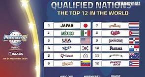 世界排名第5！　中華隊確定取得12強參賽資格 - 華視新聞網