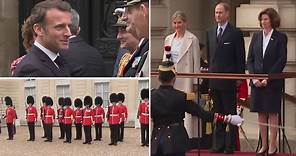 Duke and Duchess of Edinburgh step in for King Charles at historic parade
