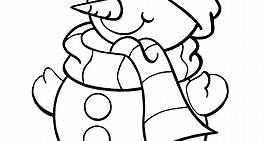 Top 24 Free Printable Snowman Coloring Pages Online