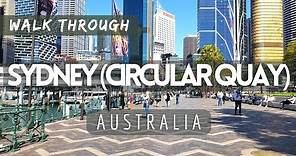 Walk Through Sydney, Australia (Circular Quay) | Spring Morning Walking Tour 2022
