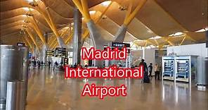 Madrid Spain International Airport. Aeropuerto Internacional de Madrid España. Spain travel guide.