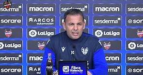 Rueda de prensa de Javier Calleja previa al encuentro ante el Burgos CF (J25)