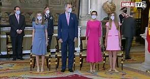 Así vivió la familia real española la entrega a las condecoraciones del mérito civil | ¡HOLA! TV