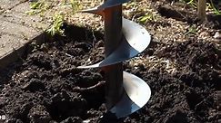 How To Dig A Fence Post Hole - 2 Man Auger: North American Climate