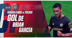 Goal Brian García - Guadalajara v. Toluca | Telemundo Deportes