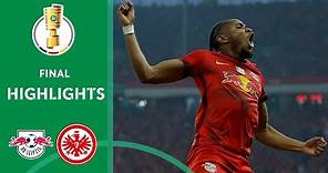 RB LEIPZIG triumphs again! | Leipzig vs. Frankfurt 2-0 | Highlights | DFB-Pokal Final