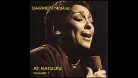Carmen McRae - Live At Ratso's Vol. 1 ( Full Album )