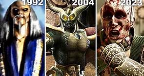 Evolution Of Scorpion Defeating Mortal Kombat Bosses (1992 - 2023)