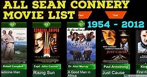 Sean Connery Filmography - All Sean Connery Movies In Chronological Order