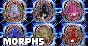 Mighty Morphin Power Rangers - All Ranger Morphs | Power Rangers Official
