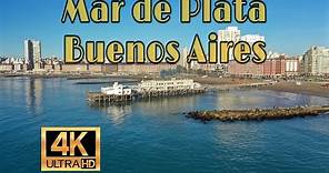 Mar del Plata - Buenos Aires, la Ciudad Balnearia Más Hermosa de Argentina. Drone 4K