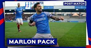 Marlon Pack post-match | Pompey 2-0 Exeter City