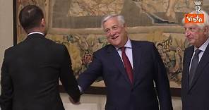Mattarella riceve Presidente del Montenegro Milatović