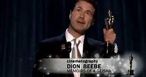 Memoirs of a Geisha Wins Cinematography: 2006 Oscars