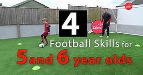 4 Football Skills for 5 and 6 year olds to learn