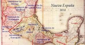 Ubicación temporal y espacial del virreinato de Nueva España - Historia