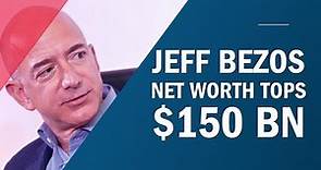 Jeff Bezos' net worth tops $150 bn as Amazon shares surge | Economic Times