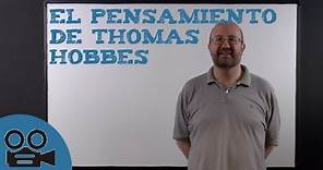 El pensamiento de Thomas Hobbes