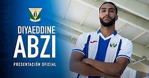 📹🎙️ Presentación de Diyaeddine Abzi como nuevo jugador del C.D. Leganés