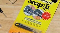 Fix Broken Glasses the Easy Way with SnapIt Screws